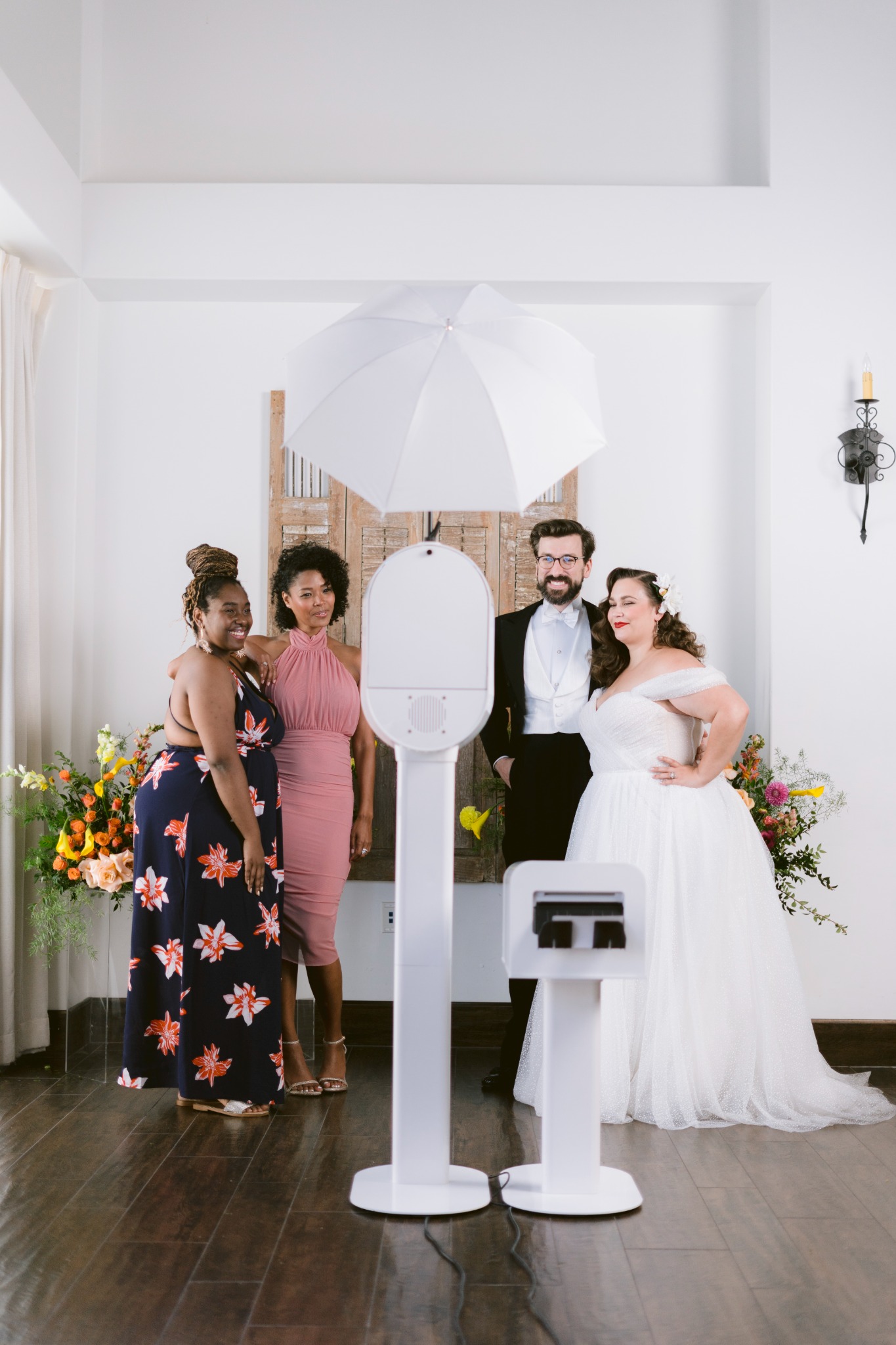 A joyful guest portrait